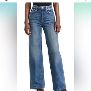 Pistola Wide Leg Dark Wash Jeans